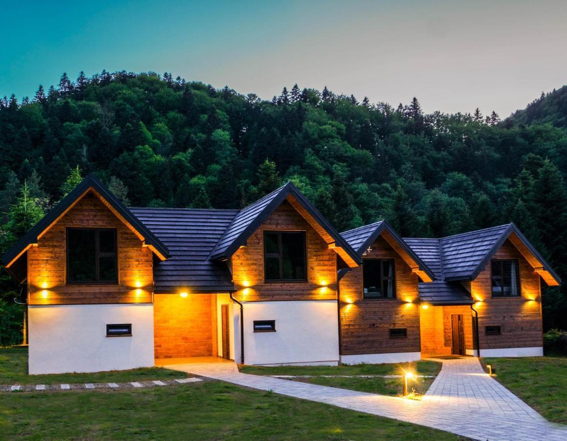 Novosiele Residence - Nad Gorska Rzeka - Lesne Spa Sauna Jacuzzi - Bieszczady Bystre  Экстерьер фото