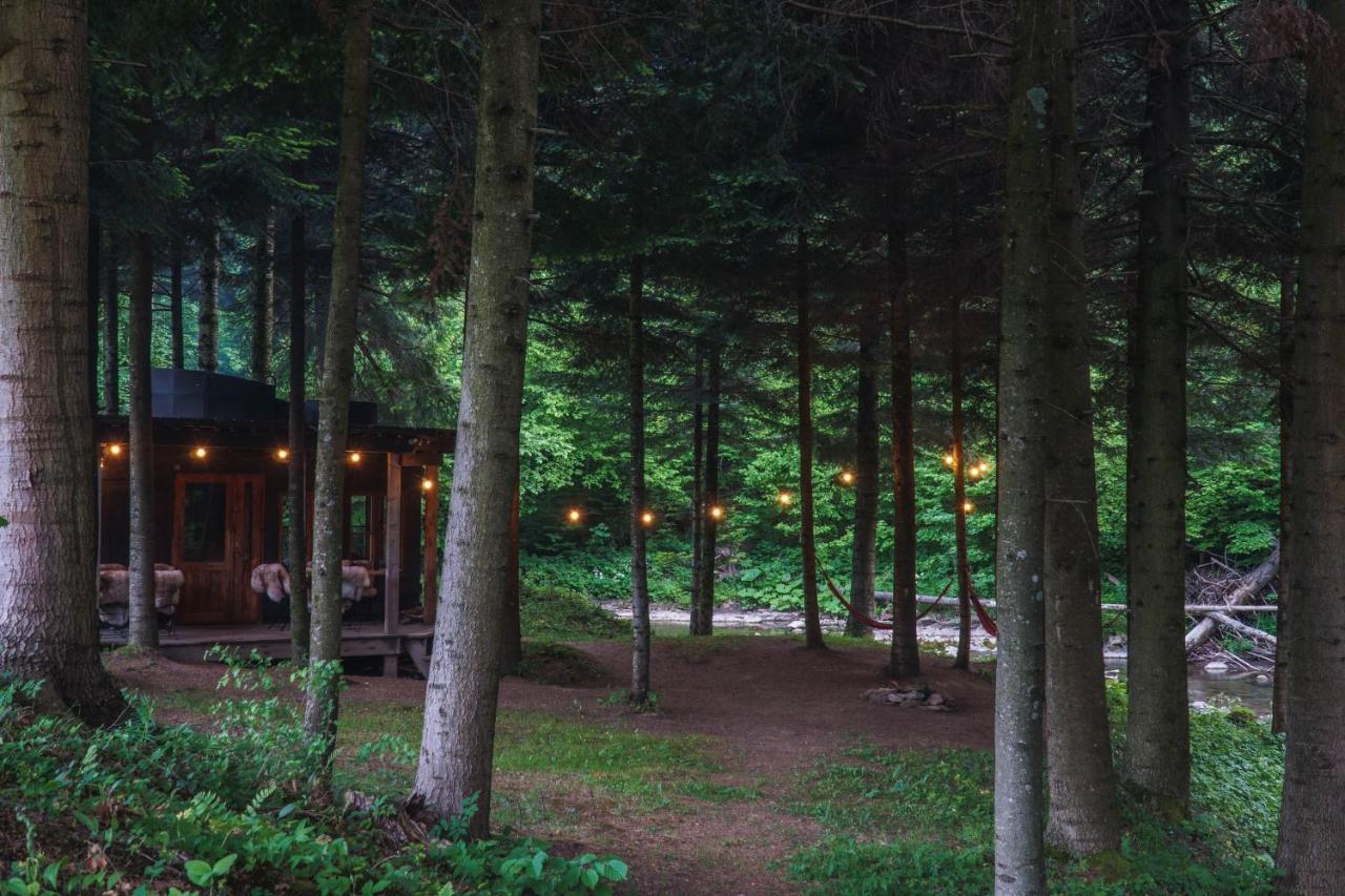 Novosiele Residence - Nad Gorska Rzeka - Lesne Spa Sauna Jacuzzi - Bieszczady Bystre  Экстерьер фото