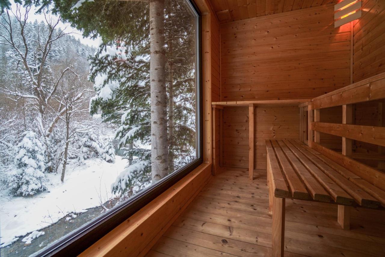 Novosiele Residence - Nad Gorska Rzeka - Lesne Spa Sauna Jacuzzi - Bieszczady Bystre  Экстерьер фото