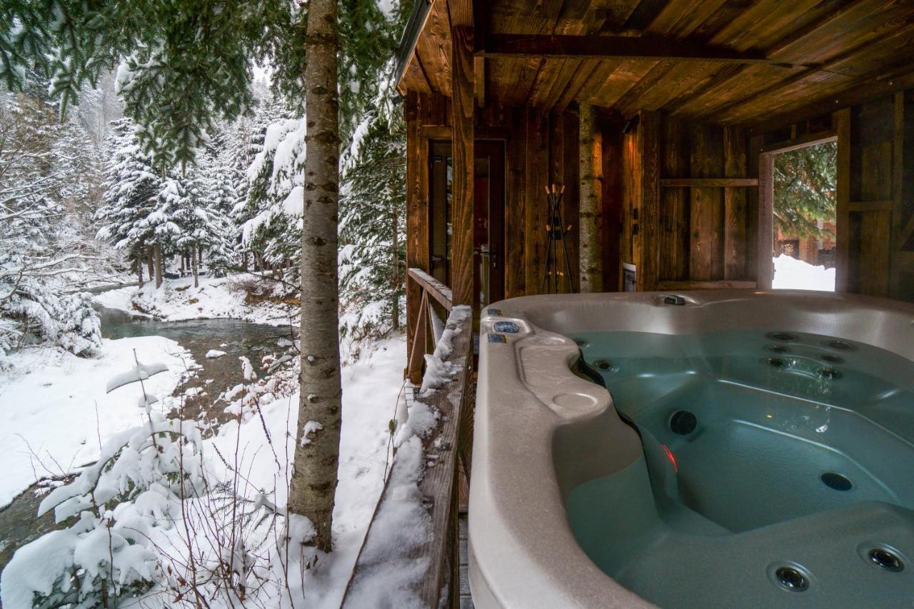 Novosiele Residence - Nad Gorska Rzeka - Lesne Spa Sauna Jacuzzi - Bieszczady Bystre  Экстерьер фото