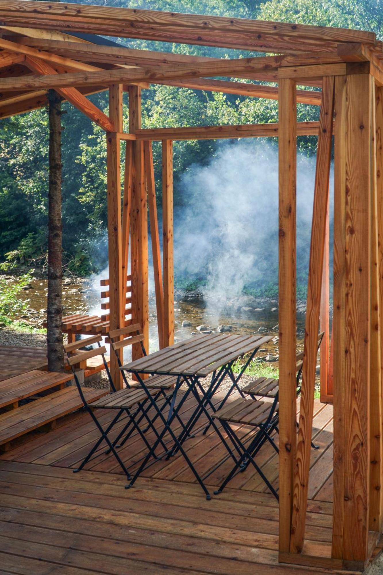 Novosiele Residence - Nad Gorska Rzeka - Lesne Spa Sauna Jacuzzi - Bieszczady Bystre  Экстерьер фото